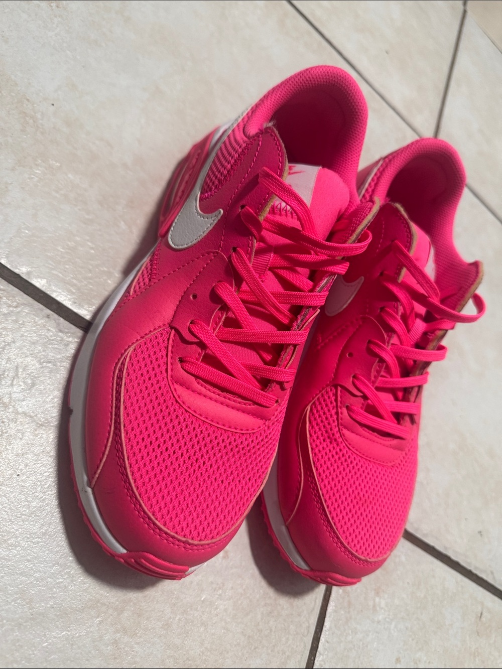 Nike Women’s Hot Pink Mesh Athletic Sneakers